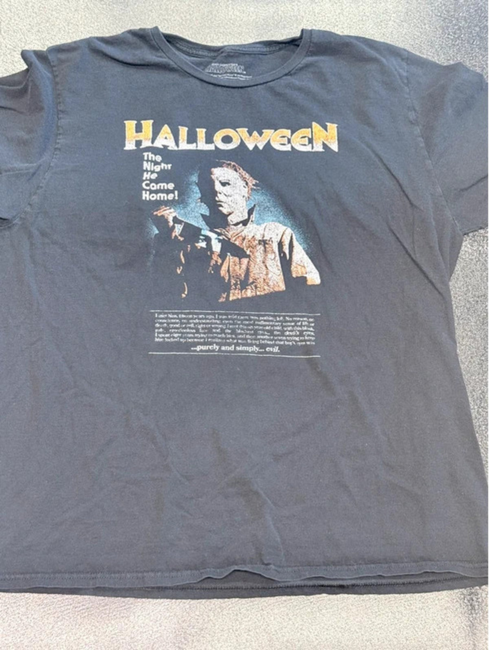 John Carpenter’s Halloween Michael Myers T-Shirt Size XL 1399